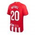 Atletico Madrid Axel Witsel #20 Voetbalkleding Thuisshirt 2023-24 Korte Mouwen